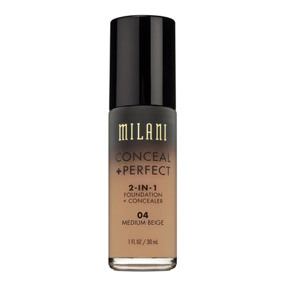 Conceal + Perfect 2-in-1 Foundation + Concealer, Medium Beige