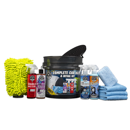 Premium Complete Car Wash & Detail Kit (12 Items)