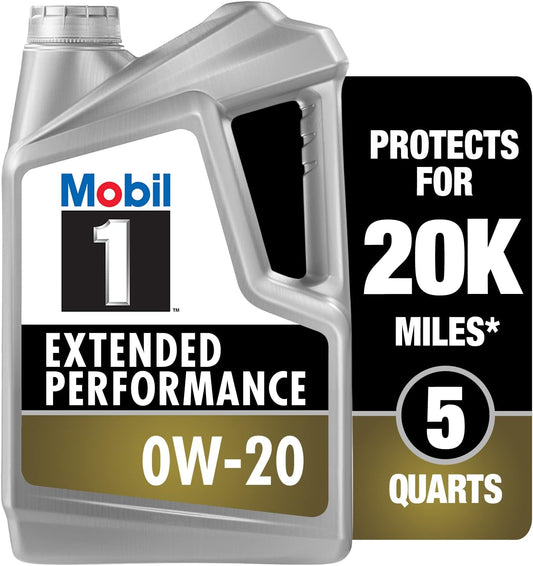 Extended Performance Full Synthetic Motor Oil 0W-20, 5 Quart