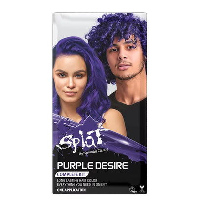 Purple Desire Hair Color Kit, Semi-Permanent Dye