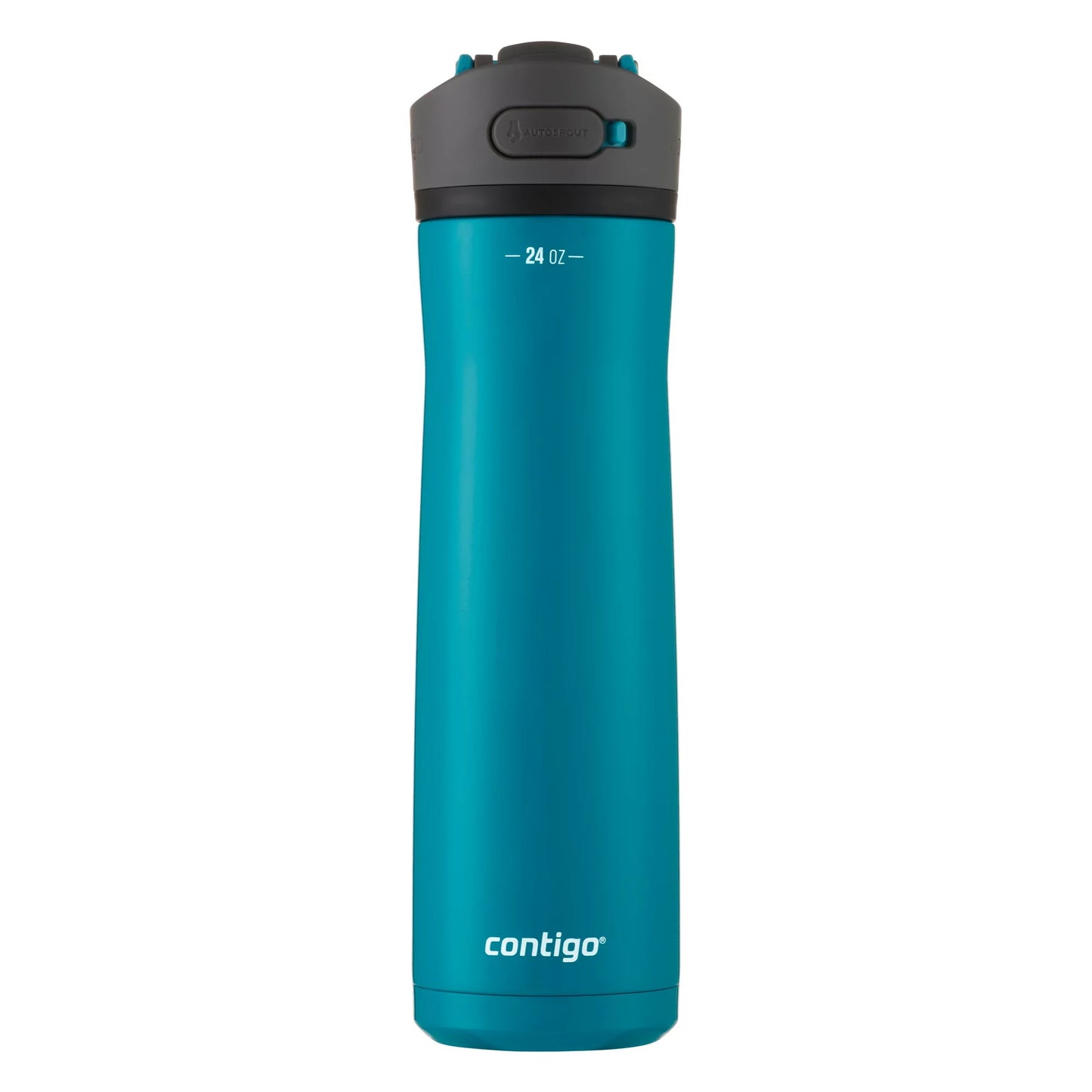 Ashland Chill 2.0 Stainless Steel Water Bottle with AUTOSPOUT Straw Lid in Teal, 24 fl oz.