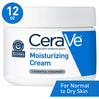 Moisturizing Cream, Face and Body Moisturizer, 12 oz.