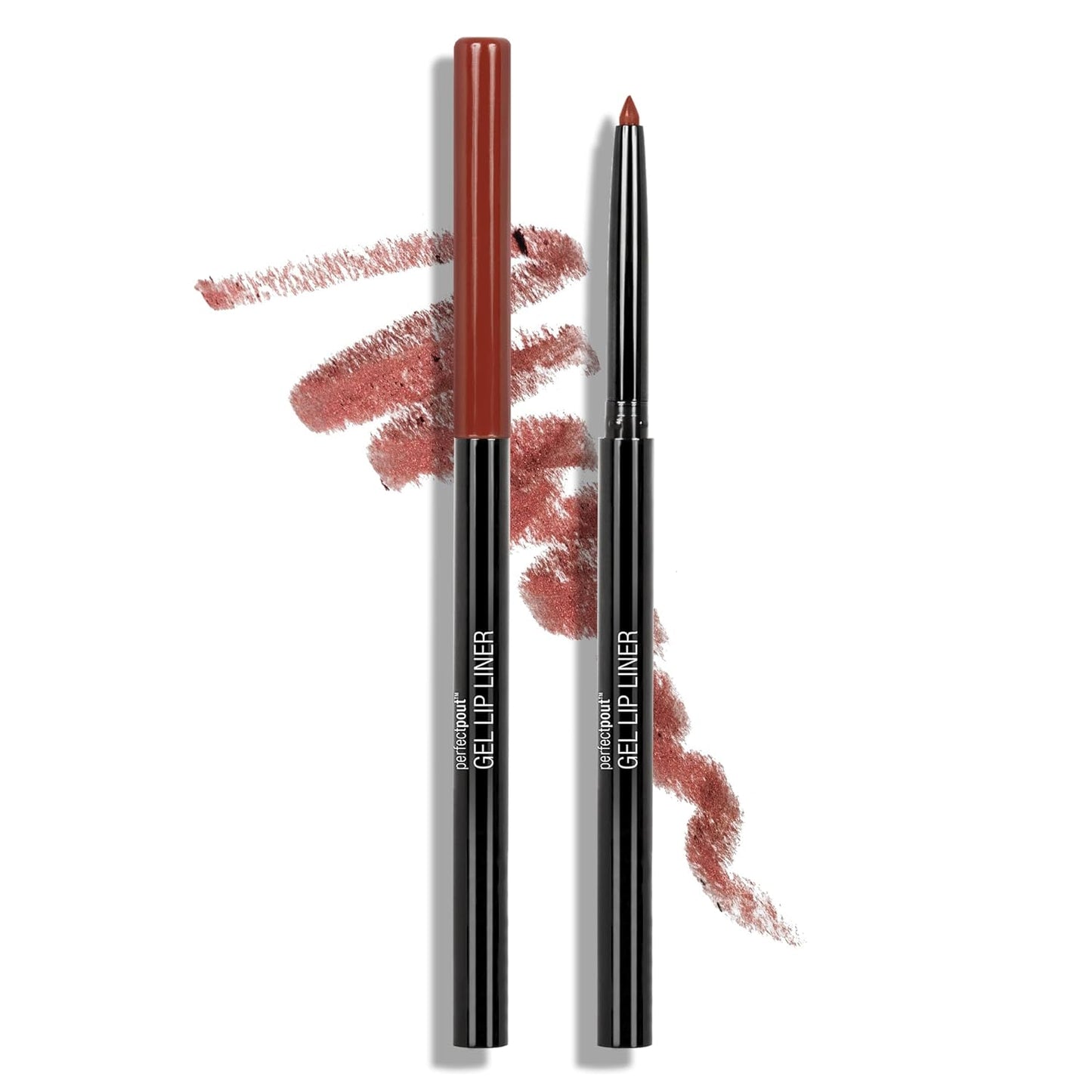 Lip Liner Perfect Pout Matte Retractable Gel Lip Liner Pencil, Red Bare To Comment