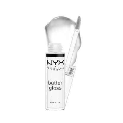 Butter Gloss, Non-Sticky Lip Gloss - Sugar Glass (Clear)