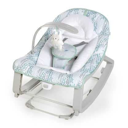 Keep Cozy 3-in-1 Vibrating Baby Bouncer and Rocker, Spruce