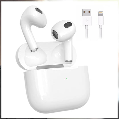 Wireless Earbuds,Wireless Charging Case IPX8 Bluetooth 5.3 with Headphones Touch Control Waterproof Stereo Earphones,Pop-ups Auto Pairing Hi-Fi Stereo Sound Headset for iPhone/Samsung/iOS/Android