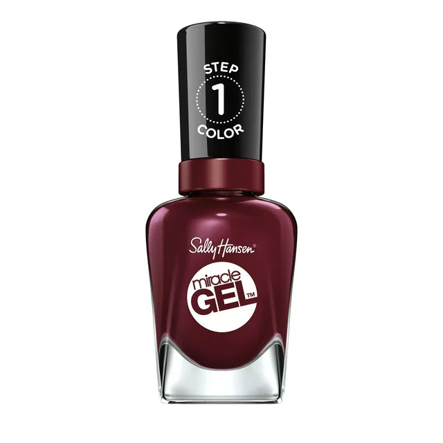 Miracle Gel Nail Polish, Wine Stock, 0.5 fl oz, No UV Lamp Needed