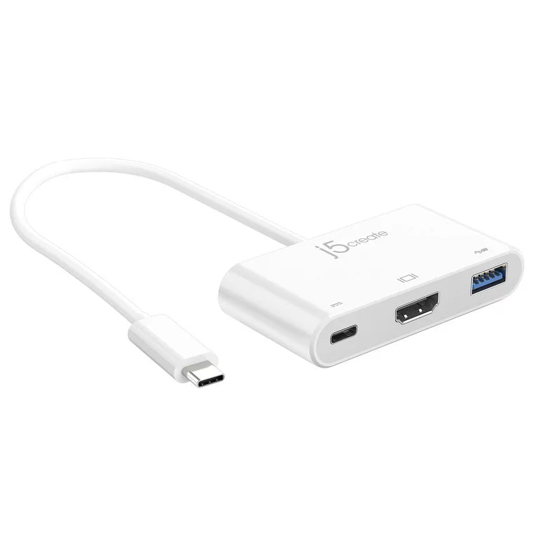 USB-C to HDMI  & USB 3.0 with Power Delivery Cable, JCA379