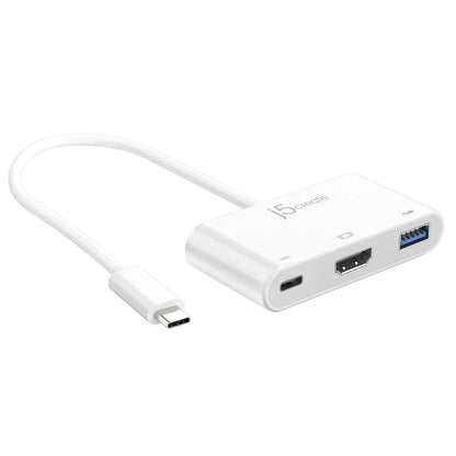 USB-C to HDMI  & USB 3.0 with Power Delivery Cable, JCA379