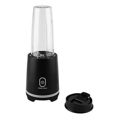 Single Serve Blender,16 oz Black,with one Travel Lid