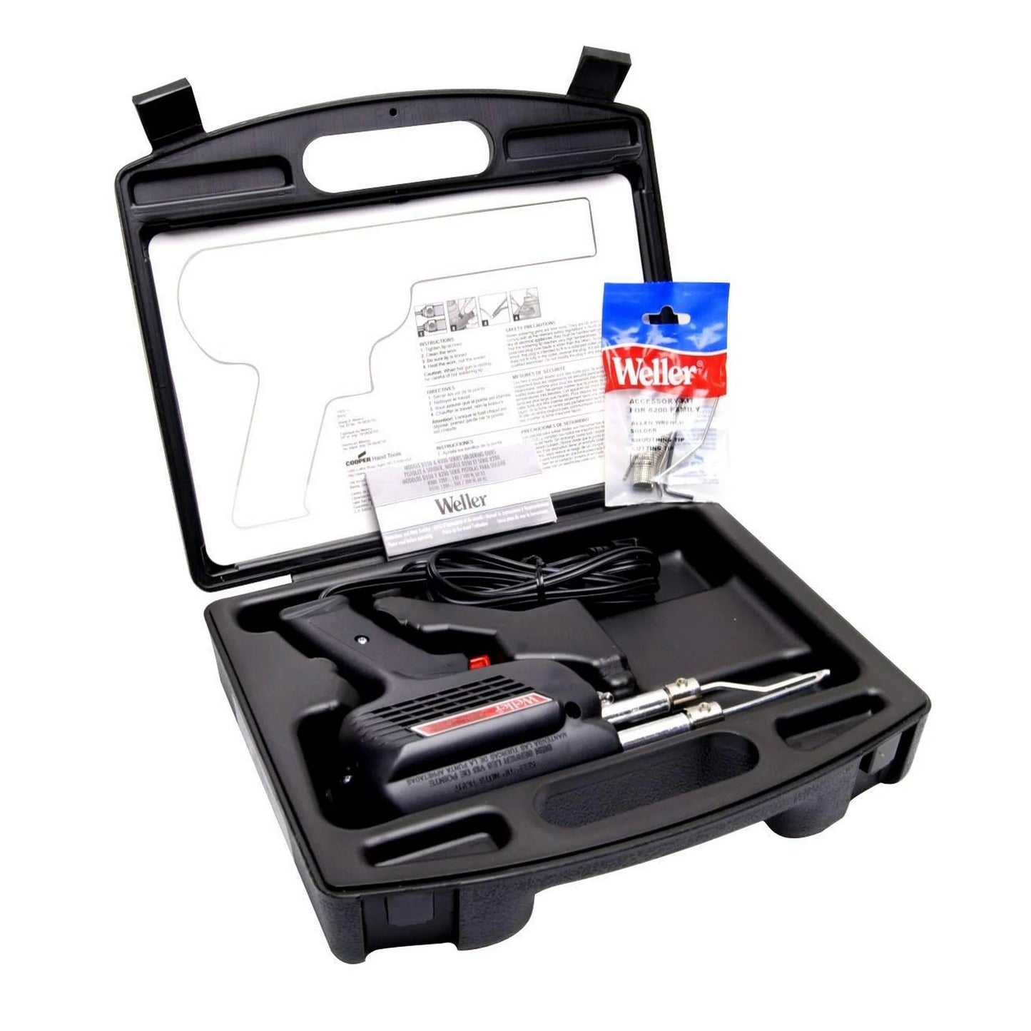 12 in. Corded Soldering Gun Kit 260 watts Black 1 pk