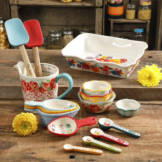 Collected Ceramic Baking Set, 16-Pieces