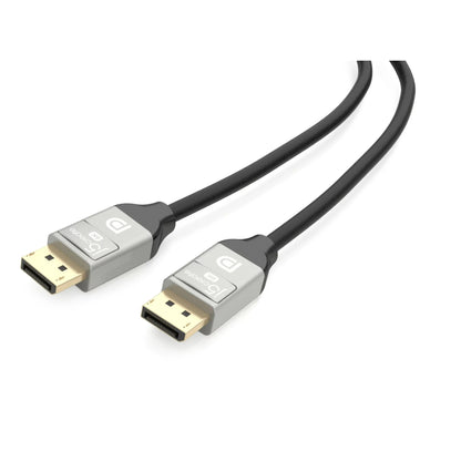 8K @ 60 Hz / 4K @ 120 Hz, 32.4Gbps DisplayPort Cable for TVs, laptops, monitors, graphic cards, 6.6 ft, JDC43