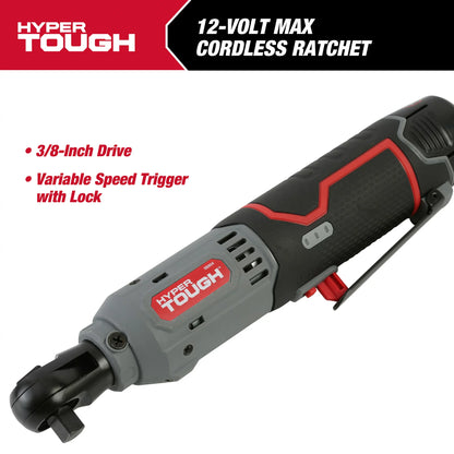 12V Max* 3/8-in Lithium-Ion Cordless Ratchet with 1.5Ah Battery & Charger, Model 98804