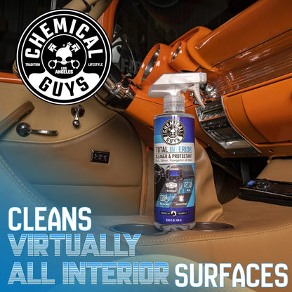 SPI22016 Total Interior Cleaner and Protectant, Safe for Cars, Trucks, SUVs, Jeeps, Motorcycles, RVs & More, 16 fl oz