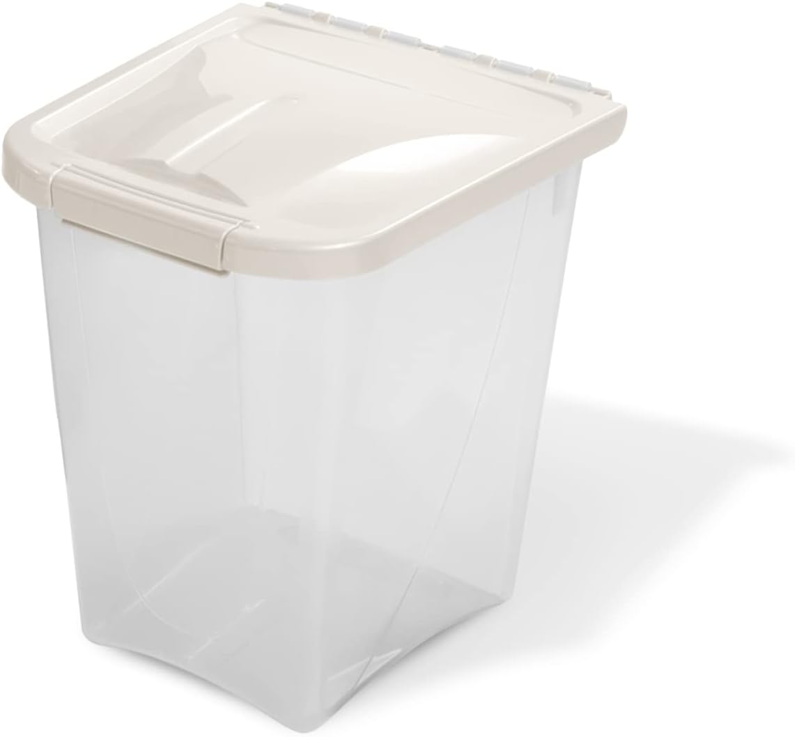 10-Pound Food Container with Fresh-Tite Seal (FC10) white