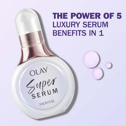 Super Serum 5-in-1 Anti-Aging Smoothing Face Serum, All Skin Types