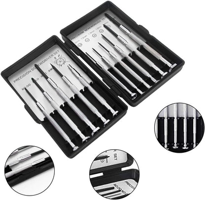 11PCS Mini Precision Screwdriver Set, Small Screwdriver Set for Electronics, Toys, Computer, Watch Repair