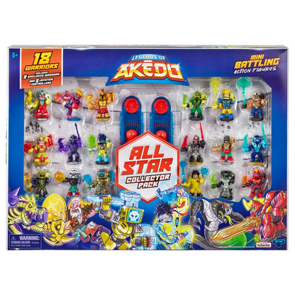 18 Ultimate Arcade 2.5 inch Action Figures , Exclusive All Star Collector Pack, Boys, Ages 6+