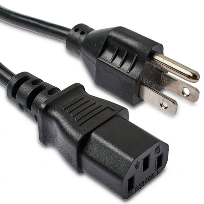 Universal AC Computer Power Cord, 6 ft