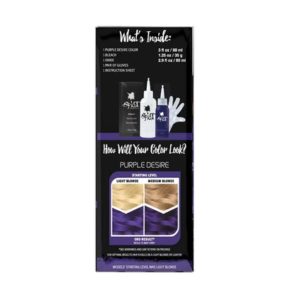 Purple Desire Hair Color Kit, Semi-Permanent Dye