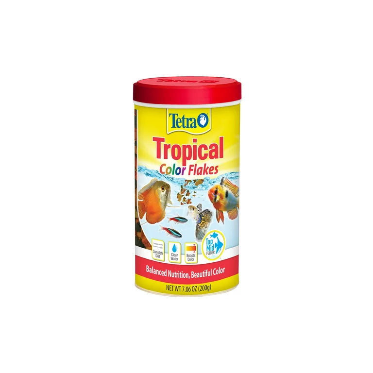 Tropical Color Flakes 7.06 Ounces, Clear Water Advanced Formula