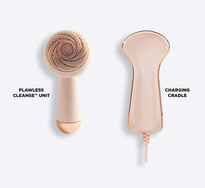 Flawless Cleanse Silicone Face Scrubber and Cleanser, 1 count