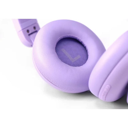 Wireless Bluetooth On-Ear Headphones - Purple