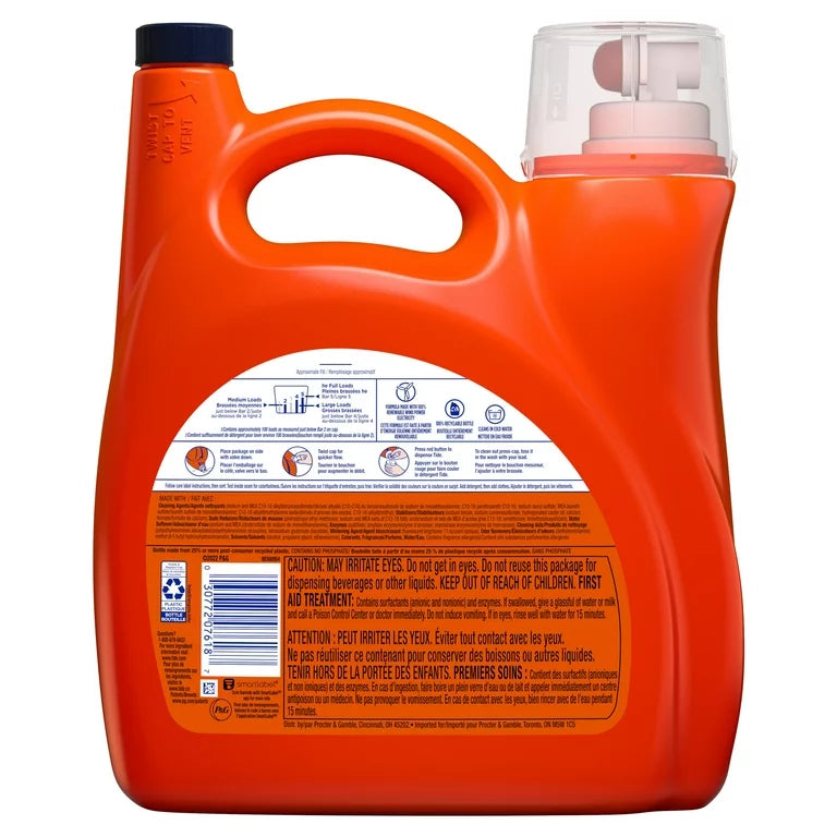 Original Liquid Laundry Detergent, 100 Loads, 146 fl oz.