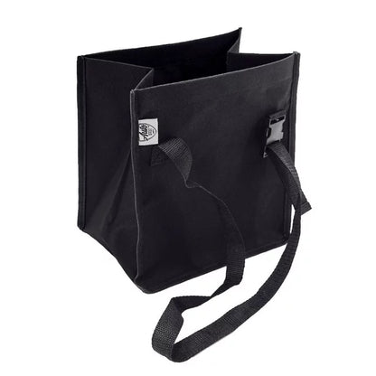 Black Car Seat Trash Bag Fits Most Vehicles Size: 7" x 9.5" x 11"