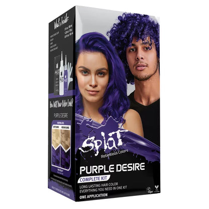 Purple Desire Hair Color Kit, Semi-Permanent Dye