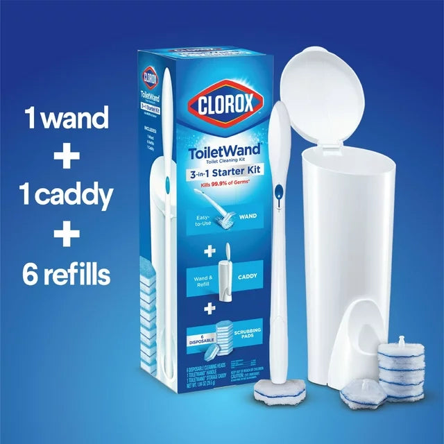 Toilet Wand Disposable Toilet Cleaning System