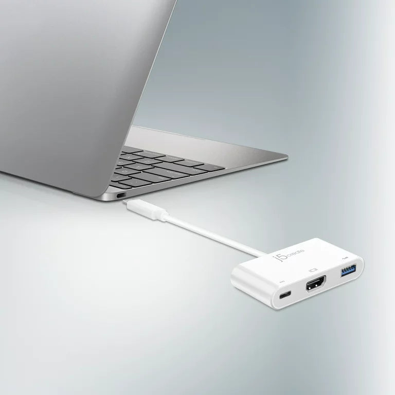 USB-C to HDMI  & USB 3.0 with Power Delivery Cable, JCA379