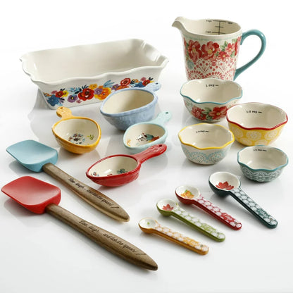 Collected Ceramic Baking Set, 16-Pieces