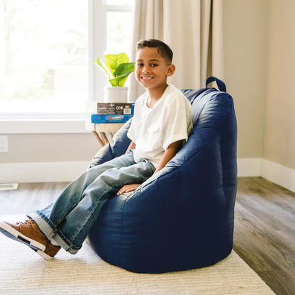 Joey Bean Bag Chair, Smart max, Kids/Teens, 2.5ft, Navy