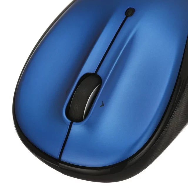 Compact Wireless Mouse, 2.4 GHz with USB Unifying Receiver, Optical Tracking, Blue