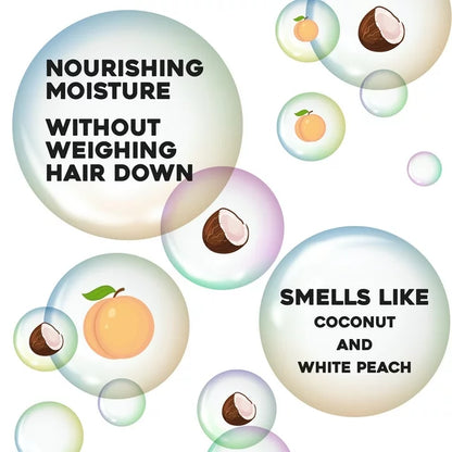 Nourishing + Coconut Milk Moisturizing Daily Shampoo with Egg White Protein, 25.4 fl oz