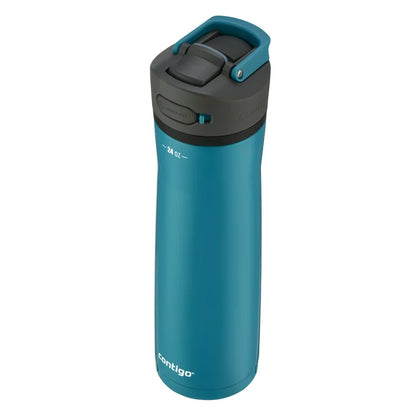 Ashland Chill 2.0 Stainless Steel Water Bottle with AUTOSPOUT Straw Lid in Teal, 24 fl oz.