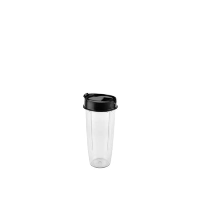 Single Serve Blender,16 oz Black,with one Travel Lid