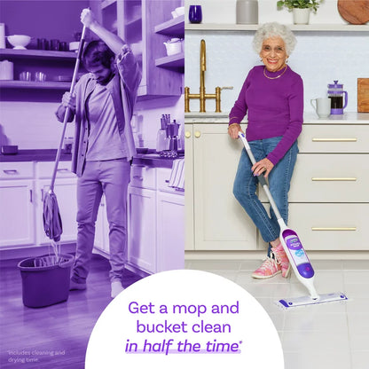 Power Mop Multi-Surface Mop Kit for Floor Cleaning, Fresh Scent