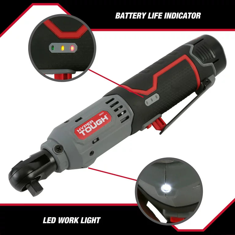 12V Max* 3/8-in Lithium-Ion Cordless Ratchet with 1.5Ah Battery & Charger, Model 98804