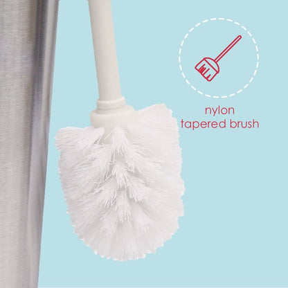 Brushed Stainless Steel Tapered Toilet Brush