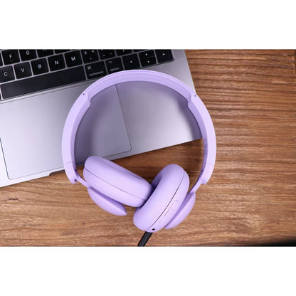 Wireless Bluetooth On-Ear Headphones - Purple