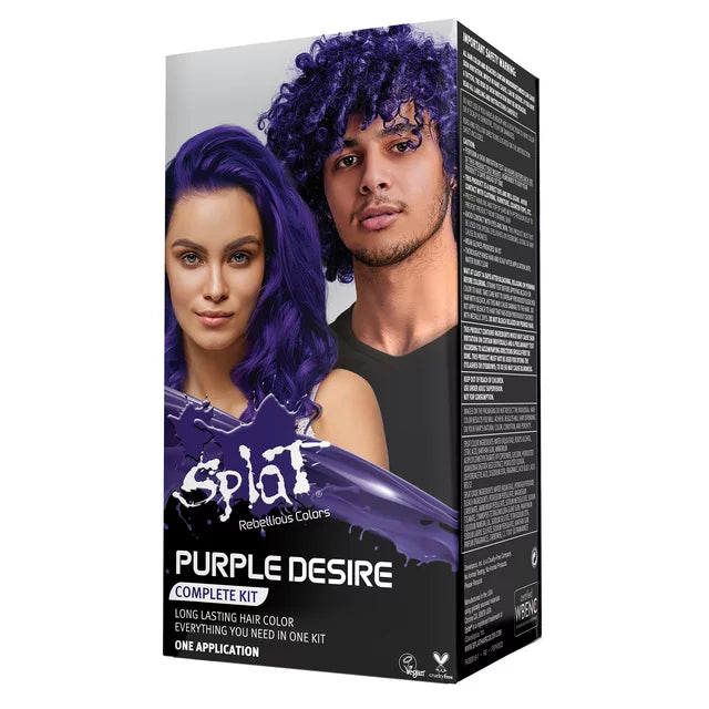 Purple Desire Hair Color Kit, Semi-Permanent Dye