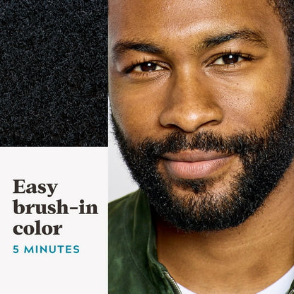 Mustache and Beard Coloring for Gray Hair, M-60 Jet Black