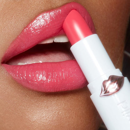 Lipstick Mega Last High-Shine Lipstick Lip Color Makeup, Bright Pink Pinky Ring