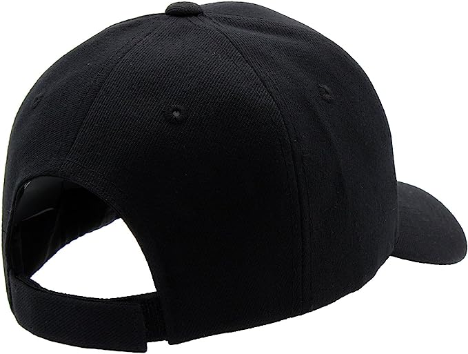 Baseball Cap Men Women - Classic Adjustable Plain Hat