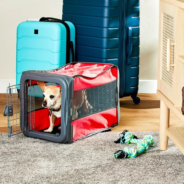 22.5" Polyester Pop Up Pet Kennel for Dogs and Cats