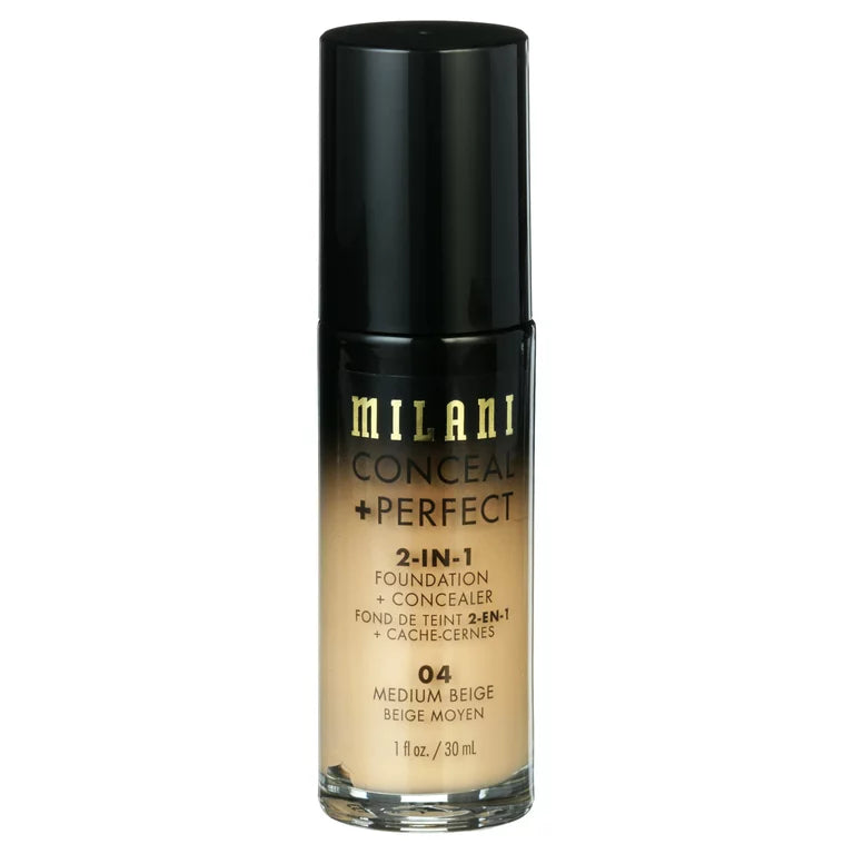 Conceal + Perfect 2-in-1 Foundation + Concealer, Medium Beige