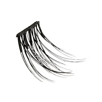 imPRESS Press-On Falsies Eyelash Clusters Kit, Natural, Black, 20 Clusters